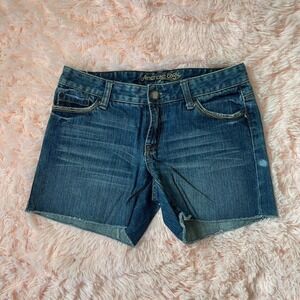 american eagle denimi shorts